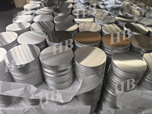 دیسک گرد آلومینیومی سری 3000 2.5mm برای مهارت های الکتریکی