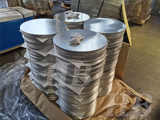 سطح فرآوری شده 2.4mm 1100 قرص های آلومینیومی مقاوم به خوردگی برای کتری های چای