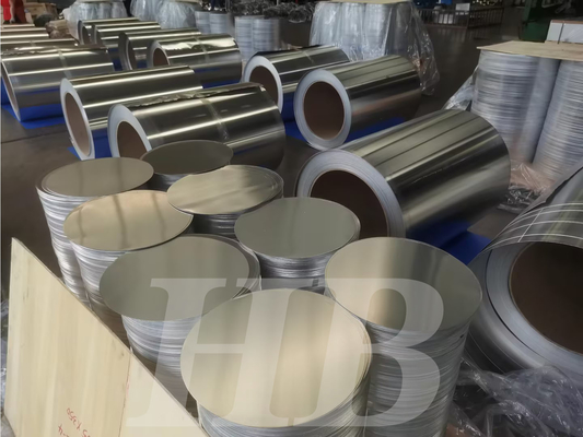 ۲۰۲۴ بهترین فروش دیسک آلومینیوم، آلیاژ ۱۰۶۰، Ho tempered، Cc Aluminum Plate، برای تولید ظروف آشپزی تحت فشار
