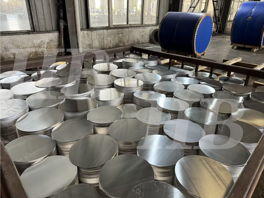 دیسک های آلومینیومی 3003 با قدرت بالا، ضخامت 0.3-6mm، قطر 80-1600mm