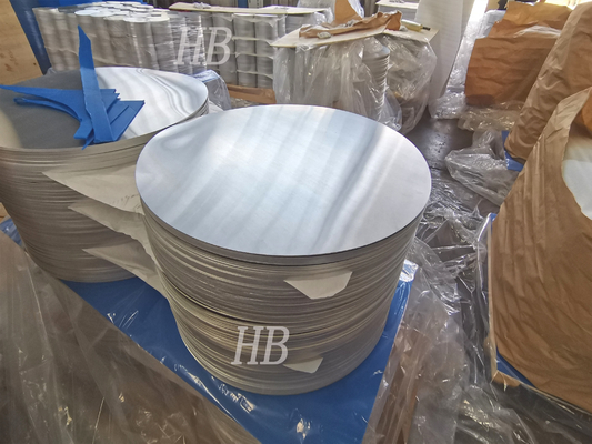 1000 Series H14 Blank Aluminum Discs Bright Silver For Steamer Cooker