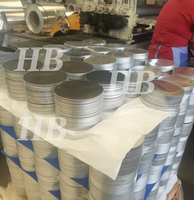 DC / CC 1050 دیسک های آلومینیومی عمیق برای وسایل آشپزخانه و مواد ساختمانی