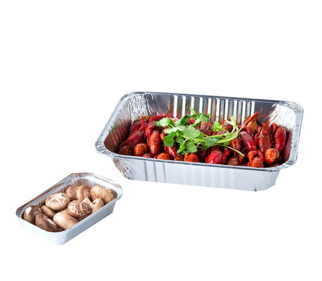 مناسب برای جعبه های ناهار آلومینیومی با درجه غذایی در صنعت پذیرایی، خدمات سفارشی، با بیش از ده سال پشتیبانی کارخانه حرفه ای