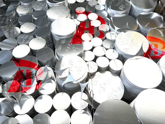 دایره های آلومینیومی نقره ای 1050/1080 80-1600MM برای لوازم خانگی