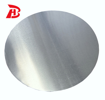 0.45- 6mm ضخامت 100-1300 قطر نقره آلومینیوم دایره ای برای استفاده های چندگانه