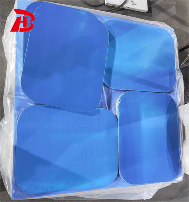 سطح فرآوری شده 3000 سری دیسک های آلومینیومی Temper HO Anti Rust سطح برای بازتاب چراغ های ترافیکی
