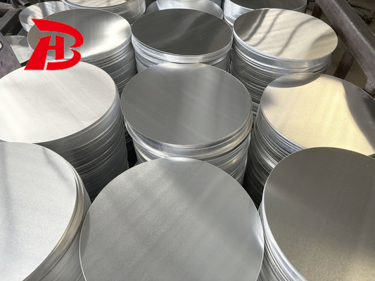 سطح پوشش داده شده B209 ASTM 3003 8011 1050 1100 1060 دایره های دیسک های آلومینیومی برای نان استیک