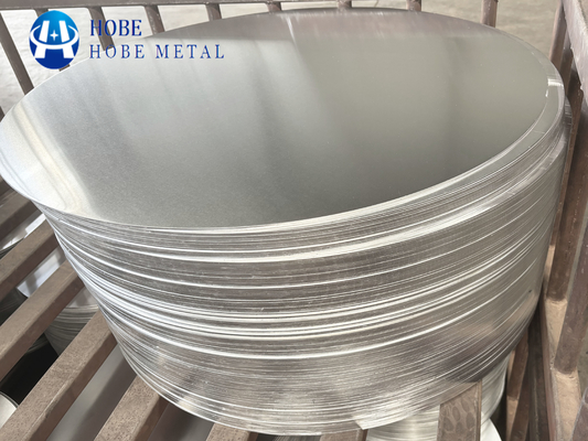 سطح پوشش داده شده B209 ASTM 3003 8011 1050 1100 1060 دایره های دیسک های آلومینیومی برای نان استیک