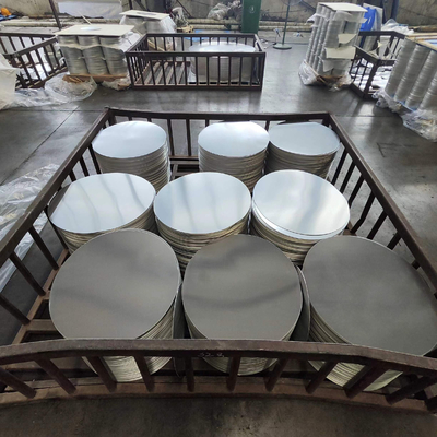 1100 آلیاژ آلومینیوم دایره برای ظروف آشپزی و نشانه های جاده ای ضخامت 80mm-1600mm