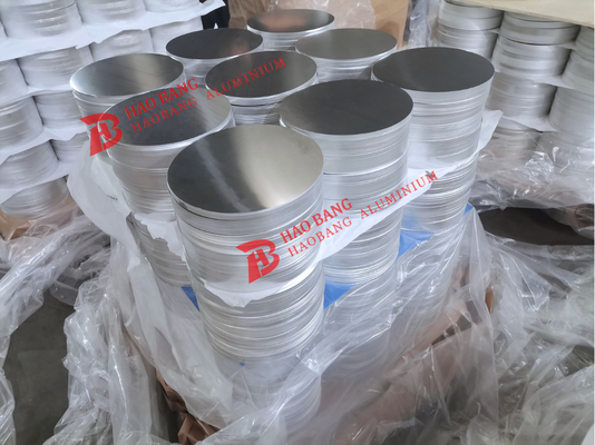 1050 1100 3003 Cc / Dc دایره آلومینیوم/دیسک/دیسک برای ظروف آشپزخانه