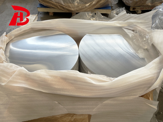 چرخ آلومینیومی گرم 1100 1070 0.3mm-6.0mm ضخامت برای علامت ترافیکی