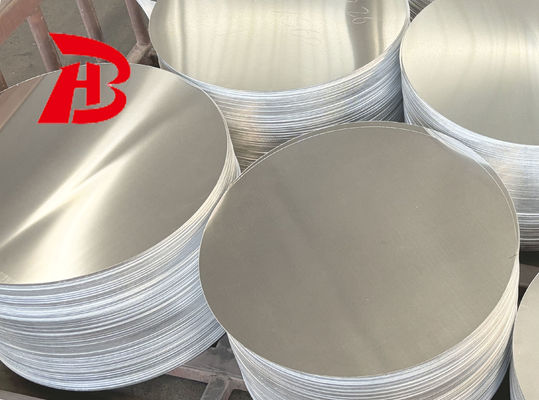 دیسک آلومینیومی سطح بالا 1050/3003 آلیاژ O H12 دمای CC DC مواد مقاوم به شکاف های عمیق قطر سفارشی برای گلدان ها