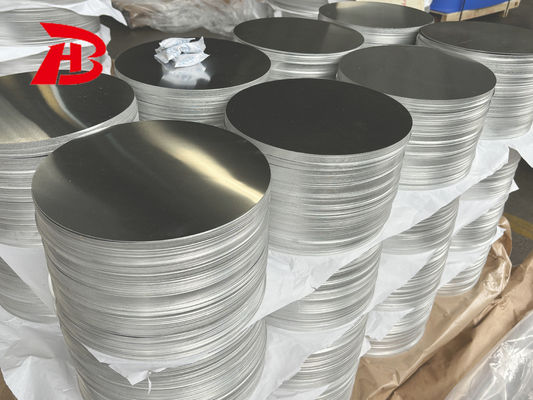 High-Shine Silvery Aluminum Circles 1050/1080 80-1600MM for Household Fixtures