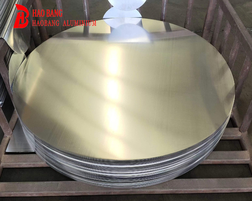 1060 آلیاژ، Ho Temper، Cc دیسک آلومینیومی استفاده شده برای ساخت ظروف آشپزی تحت فشار