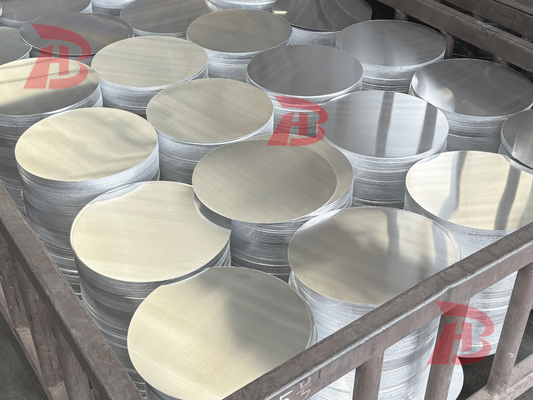 1100/1060/3003/1050 O H18 دایره های دیسک آلومینیومی برای ظروف آشپزی دایره آلومینیومی برای ظروف آشپزی