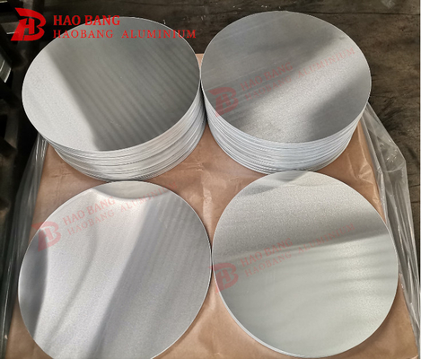 0.2-0.5mm ضخامت آلومينيوم دایره 3004 برای ظروف آشپزخانه و سفارشات به طور مستقیم به کارخانه قرار داده می شود.