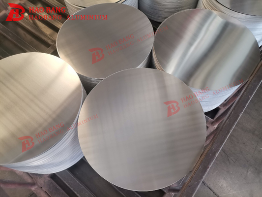 1100 O H14 H24 H12 دایره آلومینیوم برای تجهیزات شیمیایی تزئیناتی و مبادلات گرما