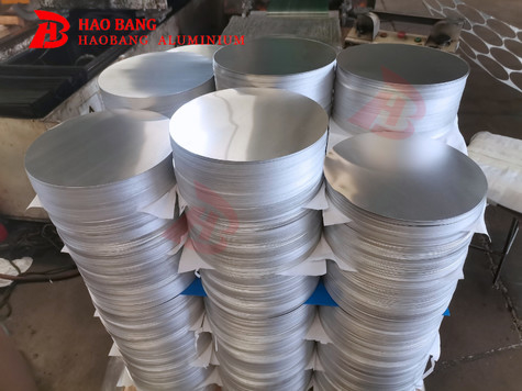 دایره گرد آلومینیوم نقره ای برای دستگاه های الکتریکی و خودرو
