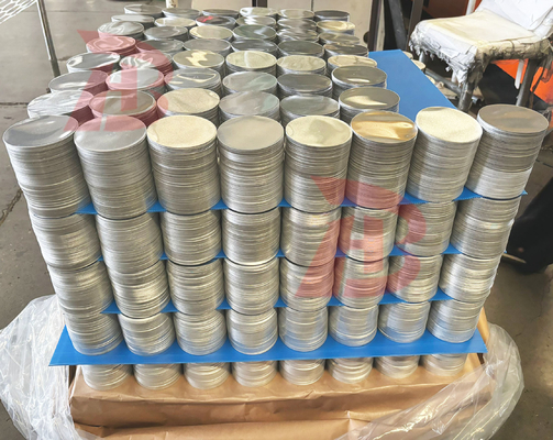 سطح فرآوری شده 3000 سری دیسک های آلومینیومی Temper HO Anti Rust سطح برای بازتاب چراغ های ترافیکی