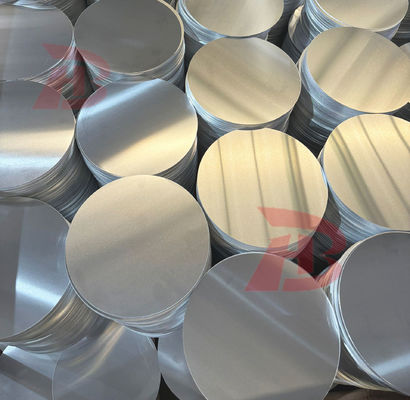 دیسک آلومینیومی سطح بالا 1050/3003 آلیاژ O H12 دمای CC DC مواد مقاوم به شکاف های عمیق قطر سفارشی برای گلدان ها