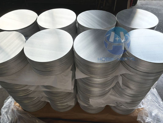دیسک آلومینیومی سطح بالا 1050/3003 آلیاژ O H12 دمای CC DC مواد مقاوم به شکاف های عمیق قطر سفارشی برای گلدان ها