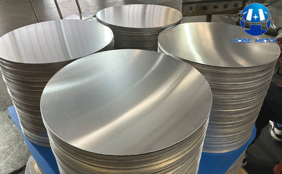 0.3mm - 6.0mm ضخامت 1050 دایره آلومینیوم برای ظروف آشپزی