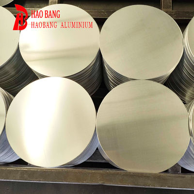 دیسک آلومینیومی 1050/3003 آلیاژی 1050/3003 با کشش عمیق مقاوم در برابر ترک قطر سفارشی برای مهر زنی صنعتی