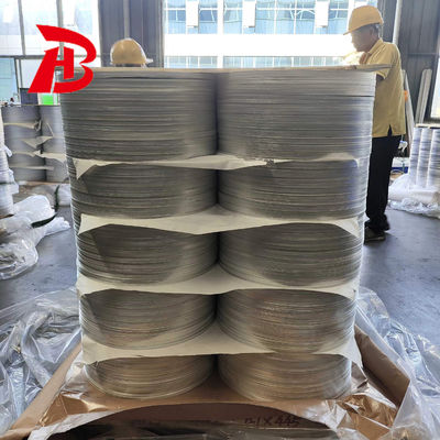 Gleaming Silvery Aluminum Circles and Discs 1080/1100 Alloy 0.3-6.0mm Thickness for Household Renovation