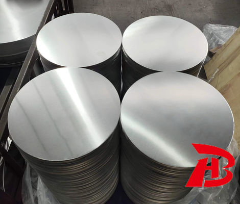 High-Shine Silvery Aluminum Circles 1050/1080 80-1600MM for Household Fixtures