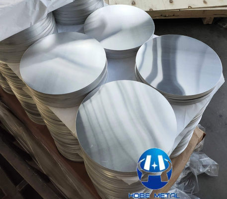 دایره/دیسک/صفحه آلومینیومی با پرداخت روشن 1050 1060 برای لوازم آشپزخانه/تابلوهای راهنمایی و رانندگی/ظروف پخت و پز/روشنایی