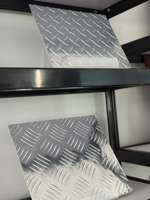 Aluminum Checker Sheet Round Plate Mill Finish Alloy 3000 5000 Series