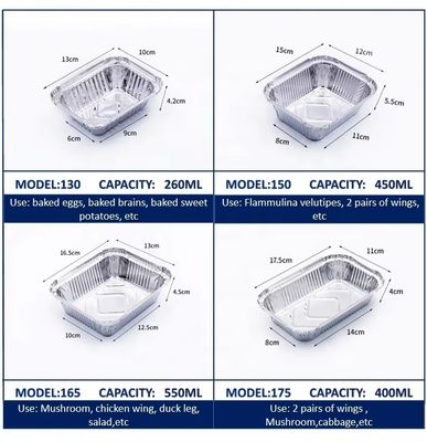 مناسب برای جعبه های ناهار آلومینیومی با درجه غذایی در صنعت پذیرایی، خدمات سفارشی، با بیش از ده سال پشتیبانی کارخانه حرفه ای