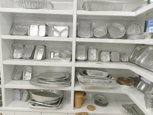 Food-Grade High-Temperature Resistant Customizable Aluminum Foil Lunch Box for Catering Industry