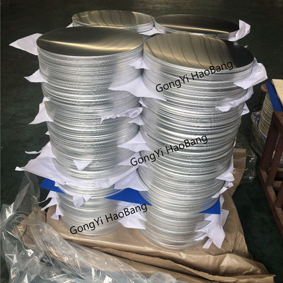 CC DC Raw Material Aluminum Circle 1050 1060 3003 Alloy O H18 Temper Custom Size Deep Drawing Disc