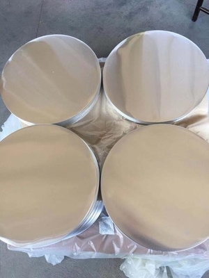 H12 1100 یک چهارم دور صفحه آلومینیوم سخت 300 میلی متر قطر طول عمر طولانی
