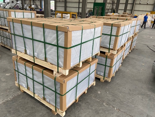 قیمت با کیفیت بالا در هر تن صفحه دایره ای آلومینیوم سری 3000 استاندارد ASTM B209