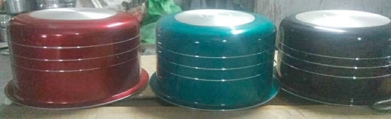 قیمت خوب بهترین فروش دایره آلومینیوم رنگ پوشیده برای استاک پوت