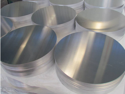 1060 - H14 دیسک های دایره ای وافره آلومینیومی صاف برای علائم هشدار جاده ای