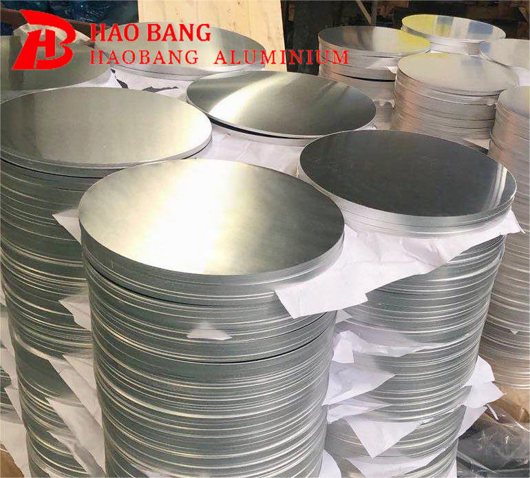 Smooth Surface High Flatness Aluminum Disc 0.3–6mm Thick Custom Size Aluminum Blank for Lamp Cover & Pots