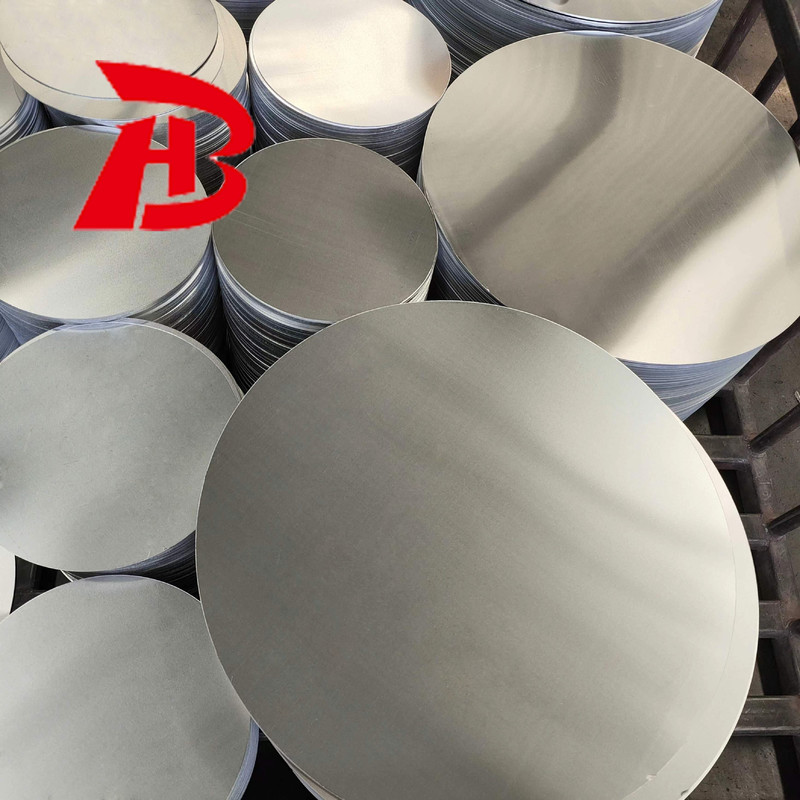 دیسک آلومینیومی سطح بالا 1050/3003 آلیاژ O H12 دمای CC DC مواد مقاوم به شکاف های عمیق قطر سفارشی برای گلدان ها
