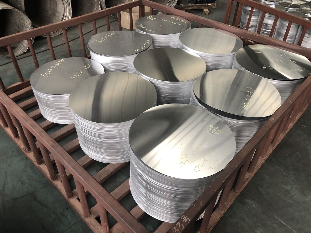 دیسک و دایره آلومینیومی قابل تنظیم برای ظروف آشپزخانه با قطر 80-1600 میلی متر و ضخامت 0.3-6 میلی متر