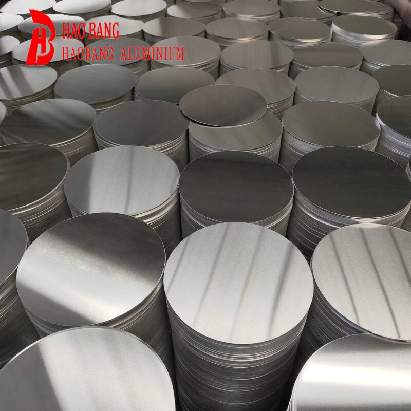 3003 1050 1060 دایره آلومینیوم خالی O نرم H18، 100 ‰ 1000mm Dia، دیسک آلومینیوم عمیق برای چاپ ظروف آشپزی