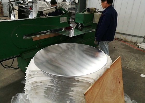 Fuel Tanks 5052 Aluminum Circle Blanks H32 H34 Temper Precisely Shaped